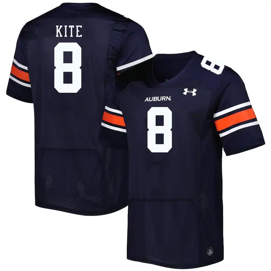 Antonio Kite Auburn Tigers Men's #8 Stitched College Navy Football Jersey 2412SBBW4