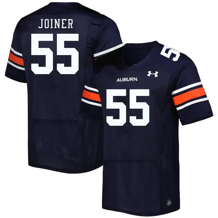 Bradyn Joiner Auburn Tigers Men's #55 Stitched College Navy Football Jersey 2412VLLJ8