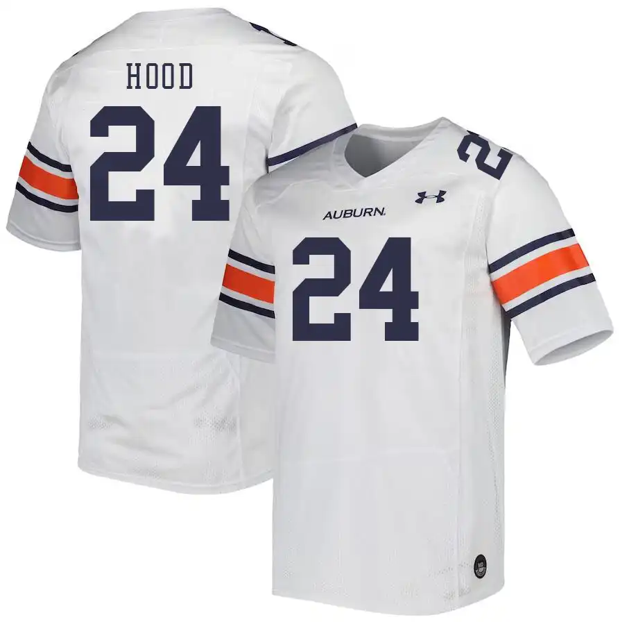 Colton Hood Auburn Tigers Men's #24 Stitched College White Football Jersey 2412ZFQU4