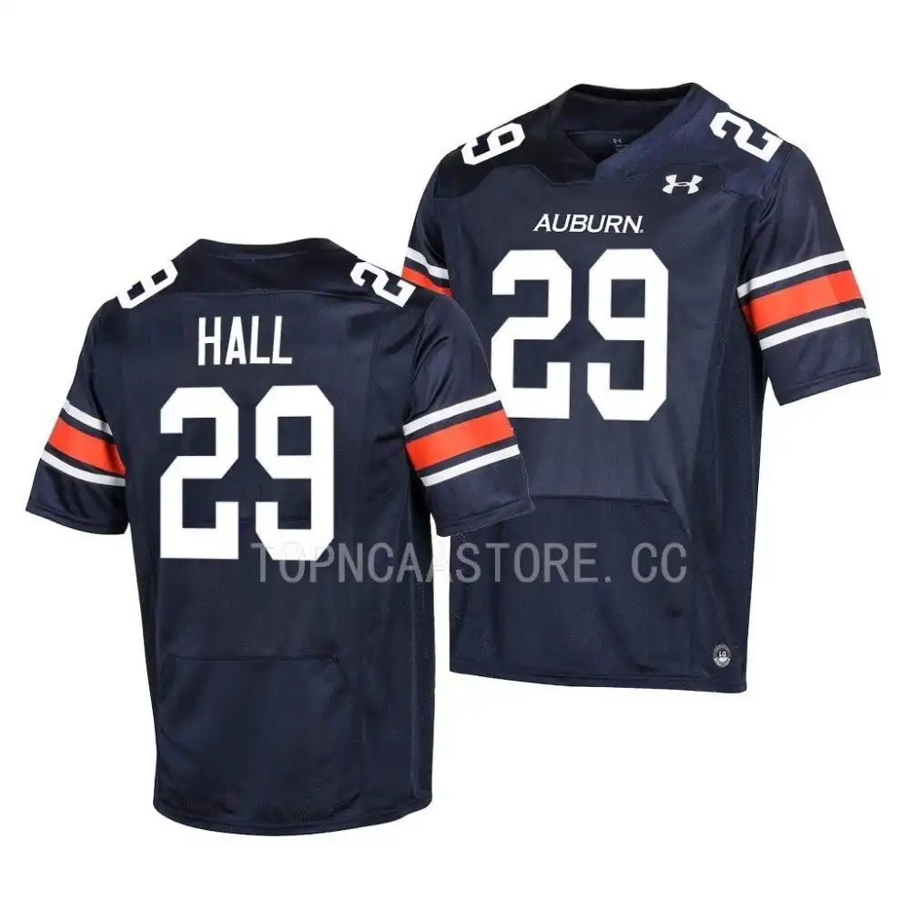 Derick Hall Auburn Tigers Men's #29 2022 Stitched College Navy Football Jersey 2412VEKU4