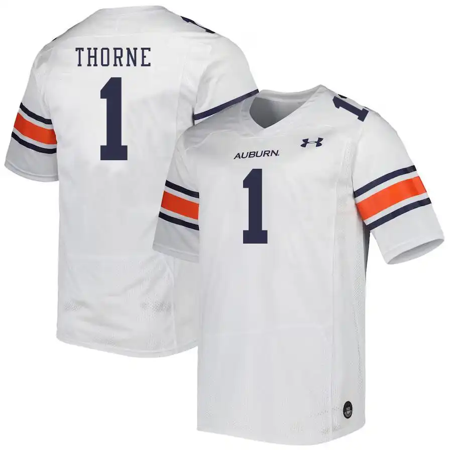 Payton Thorne Auburn Tigers Men's #1 Stitched College White Football Jersey 2412THVK5